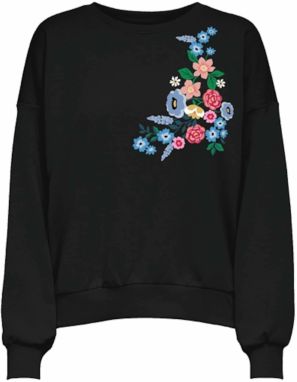 ONLY Mikina 'ONLBROOKE'  modrá / zelená / červená / čierna