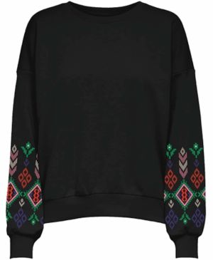 ONLY Mikina 'ONLBROOKE'  modrá / zelená / červená / čierna