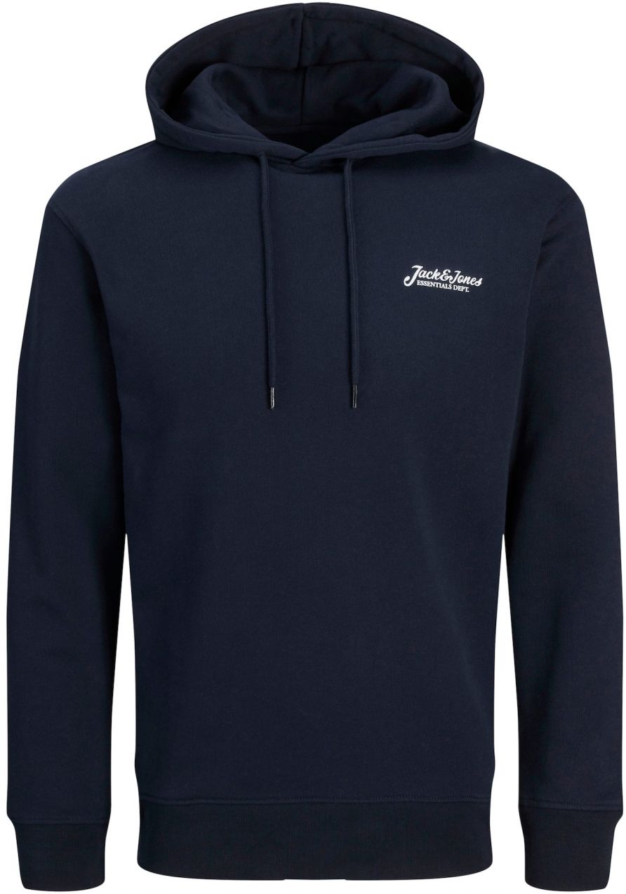JACK & JONES Mikina 'JJBeau'  námornícka modrá / biela