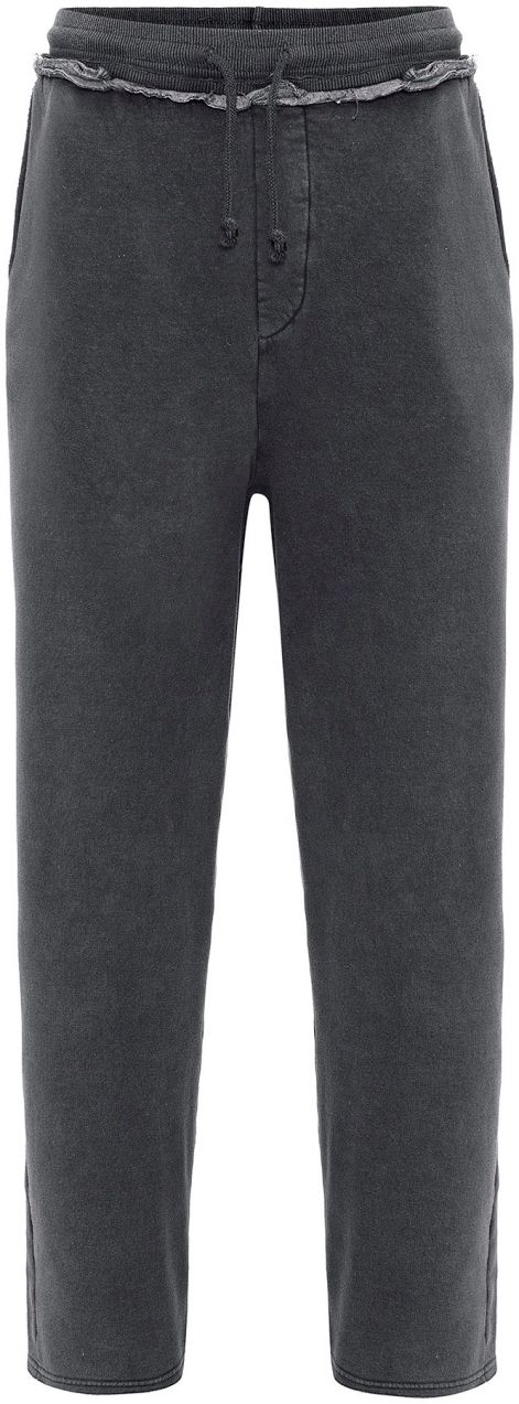 VAMOS CLO Nohavice  čierny denim