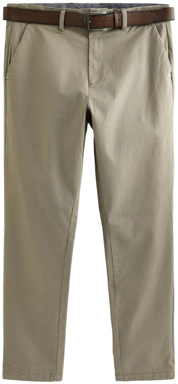 Next Chino nohavice  tmavobéžová