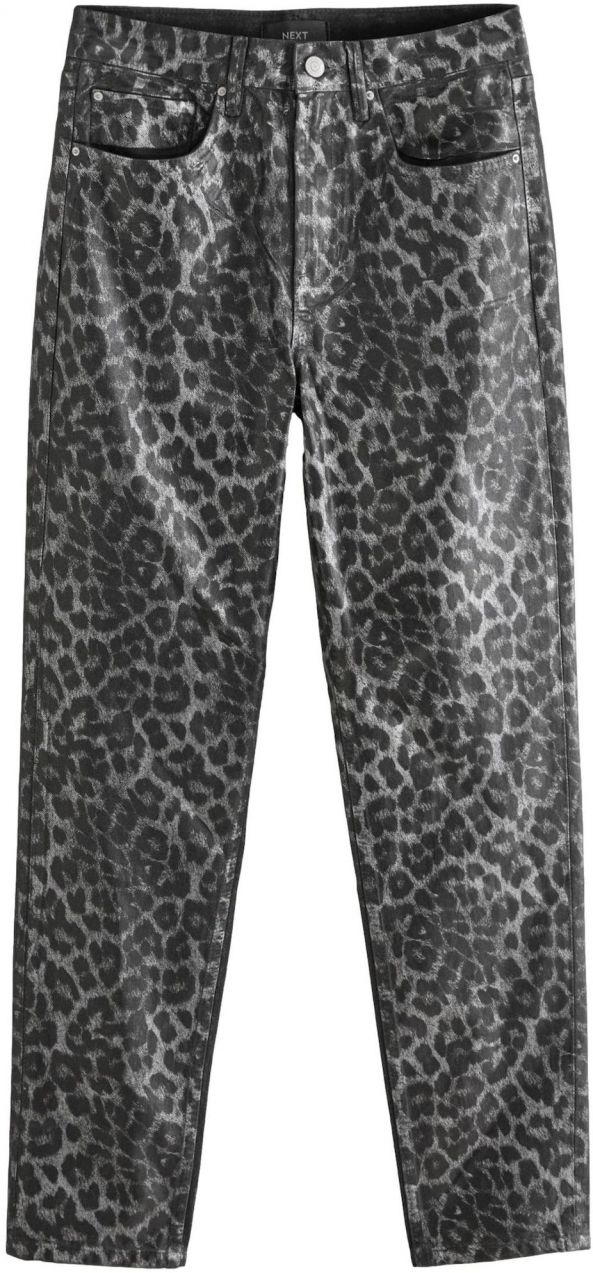 Next Džínsy  sivý denim / čierna