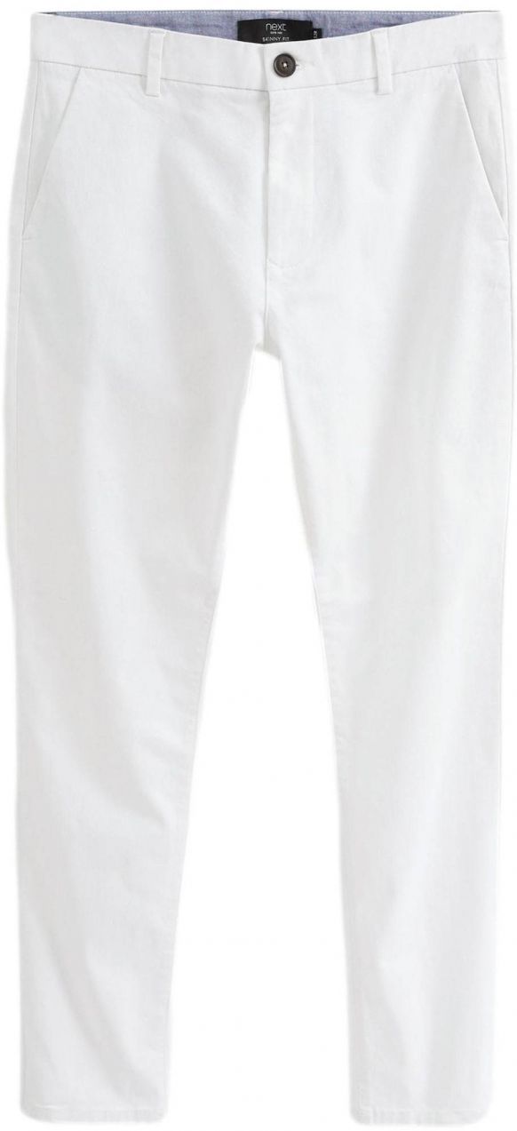 Next Chino nohavice  biela