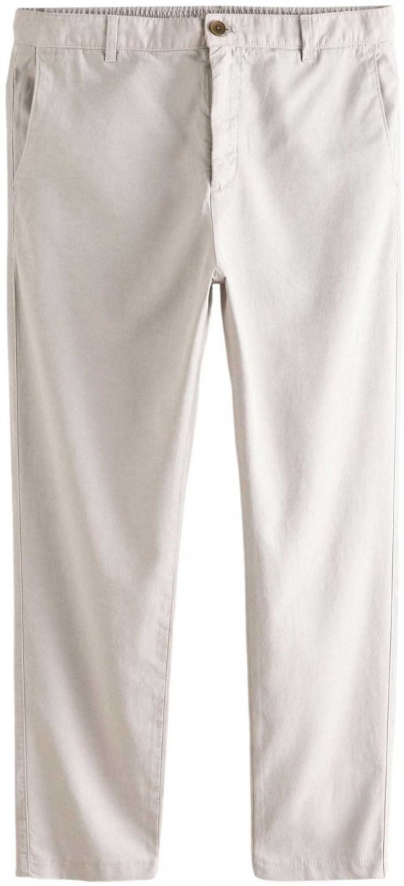 Next Chino nohavice  svetlosivá