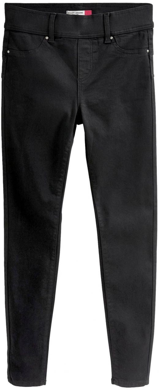 Next Jeggings  čierny denim