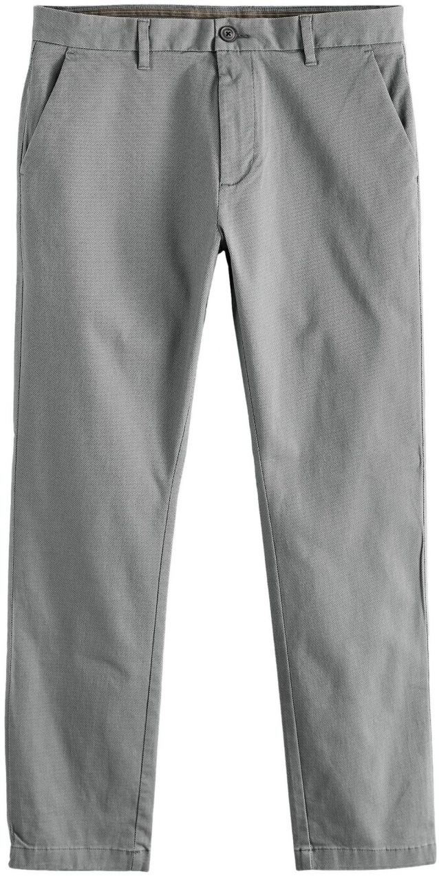 Next Chino nohavice  sivá / svetlosivá
