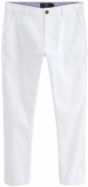 Next Chino nohavice  biela