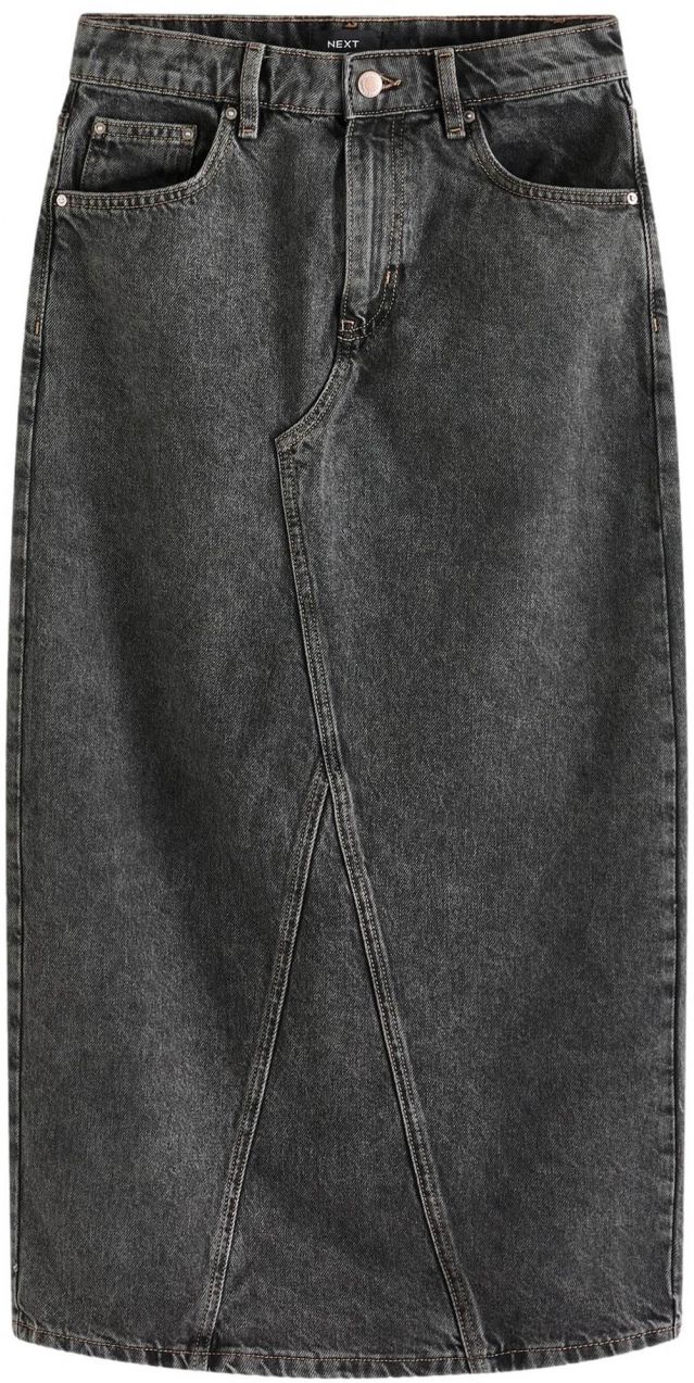 Next Sukňa  sivý denim