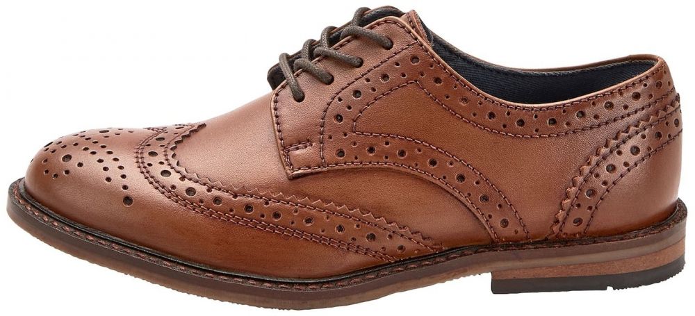 Next Poltopánky 'Brogue '  hnedá