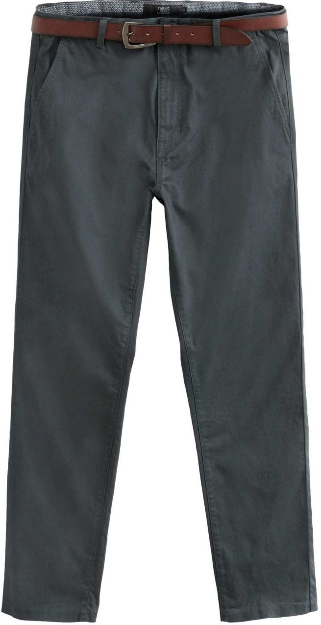Next Chino nohavice  čadičová