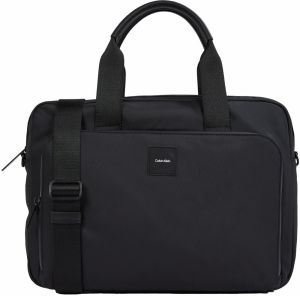 Calvin Klein Taška na notebook 'ESSENTIAL'  čierna