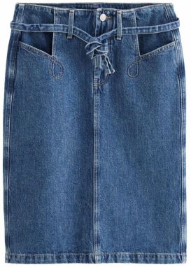 Next Sukňa  modrá denim