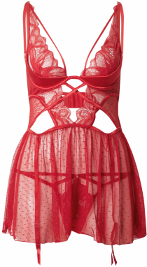 Hunkemöller Negližé 'Billie'  červená