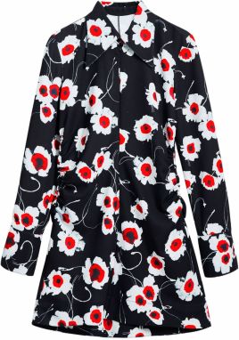 Desigual Košeľové šaty  zmiešané farby / čierna