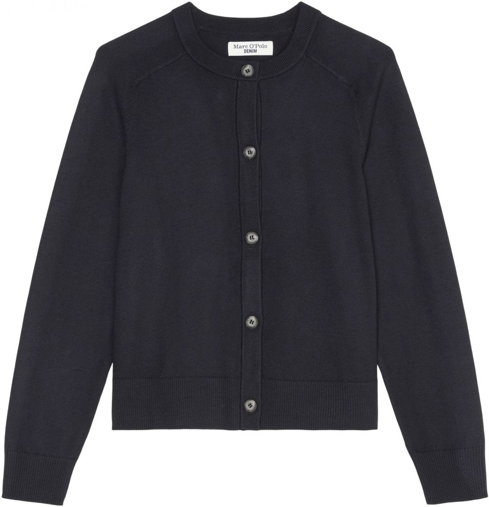 Marc O'Polo DENIM Kardigán  tmavomodrá