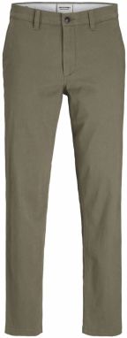 JACK & JONES Chino nohavice 'JPSTKane Dave'  olivová