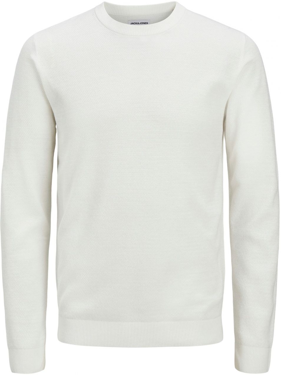 JACK & JONES Sveter 'JJBRADY'  biela