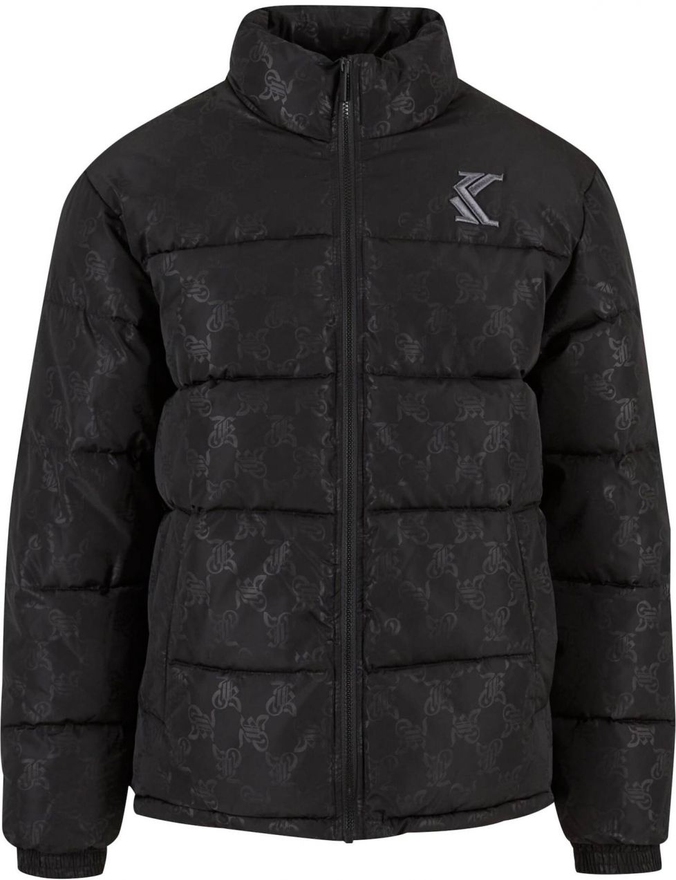 Karl Kani Zimná bunda 'OgAop'  kamenná / čierna