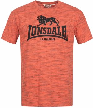 LONSDALE Tričko 'Gargave'  oranžová / čierna