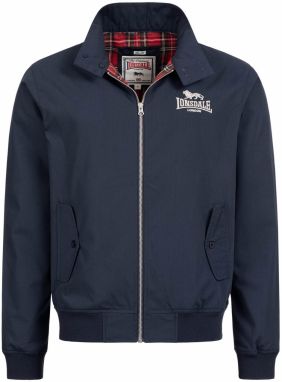 LONSDALE Prechodná bunda 'Harrington'  tmavomodrá / červená / biela