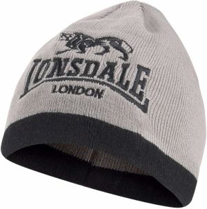 LONSDALE Čiapky  sivá / čierna