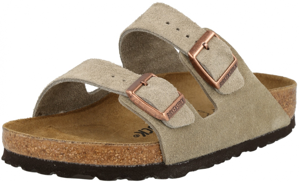 BIRKENSTOCK Šľapky 'Arizona'  tmavošedá
