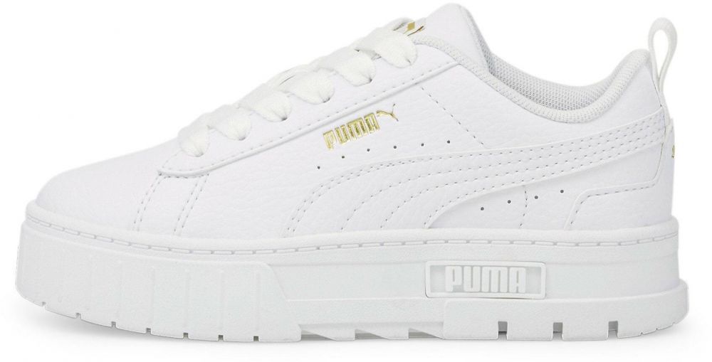PUMA Tenisky 'Mayze'  zlatá / biela