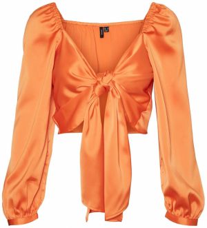 Vero Moda Collab Top 'KAE'  oranžová