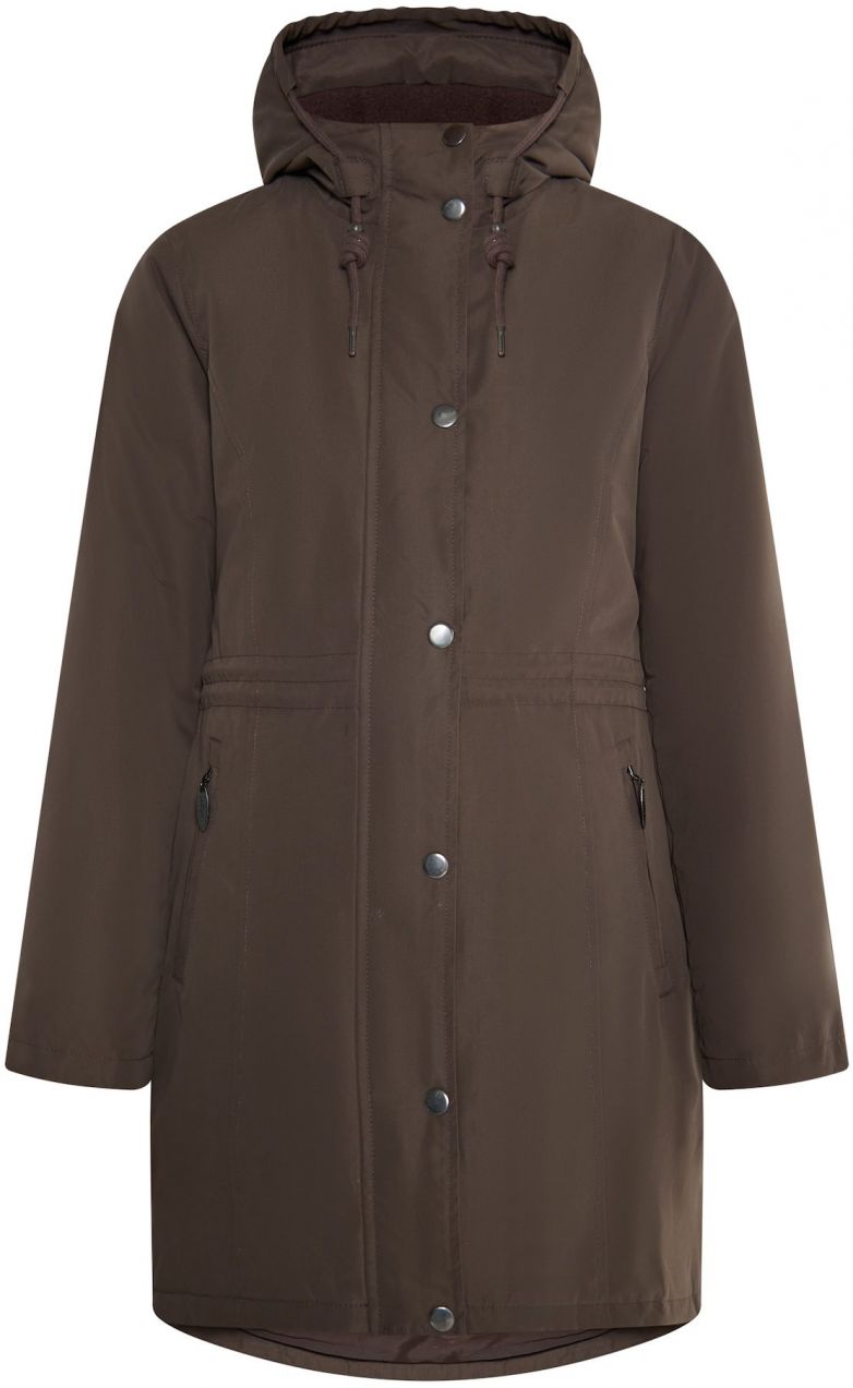 usha BLUE LABEL Prechodná bunda 'Fenia'  tmavohnedá