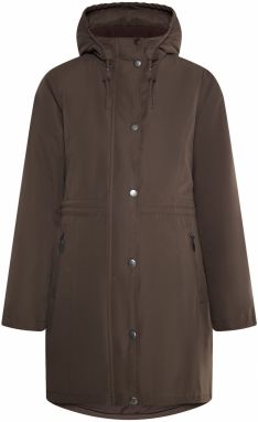 usha BLUE LABEL Prechodná bunda 'Fenia'  tmavohnedá