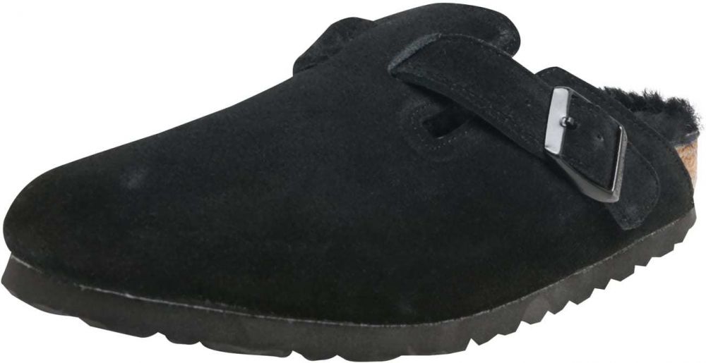 BIRKENSTOCK Šľapky 'Boston'  čierna
