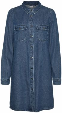 VERO MODA Košeľové šaty 'Jennie'  modrá denim