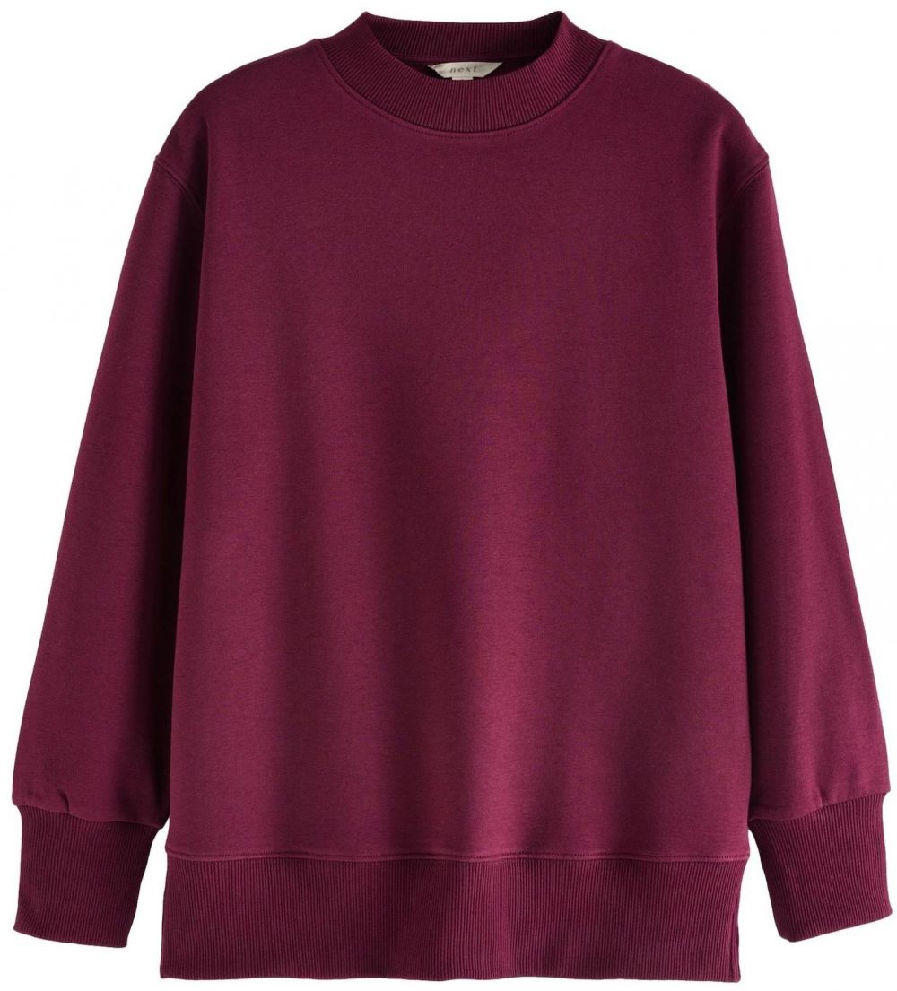 Next Mikina 'Essentials'  burgundská