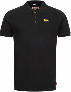 LONSDALE Tričko 'Whalton'  žltá / čierna