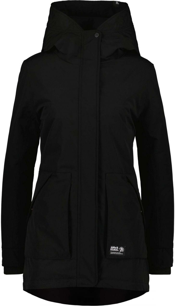 Alife and Kickin Zimná parka 'Flora'  čierna
