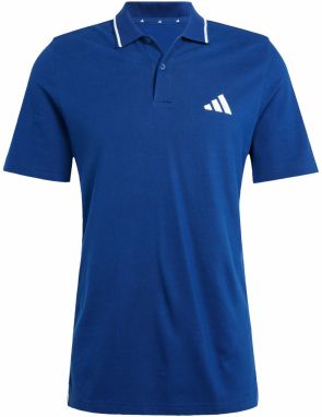 ADIDAS SPORTSWEAR Funkčné tričko 'Essentials'  tmavomodrá / biela
