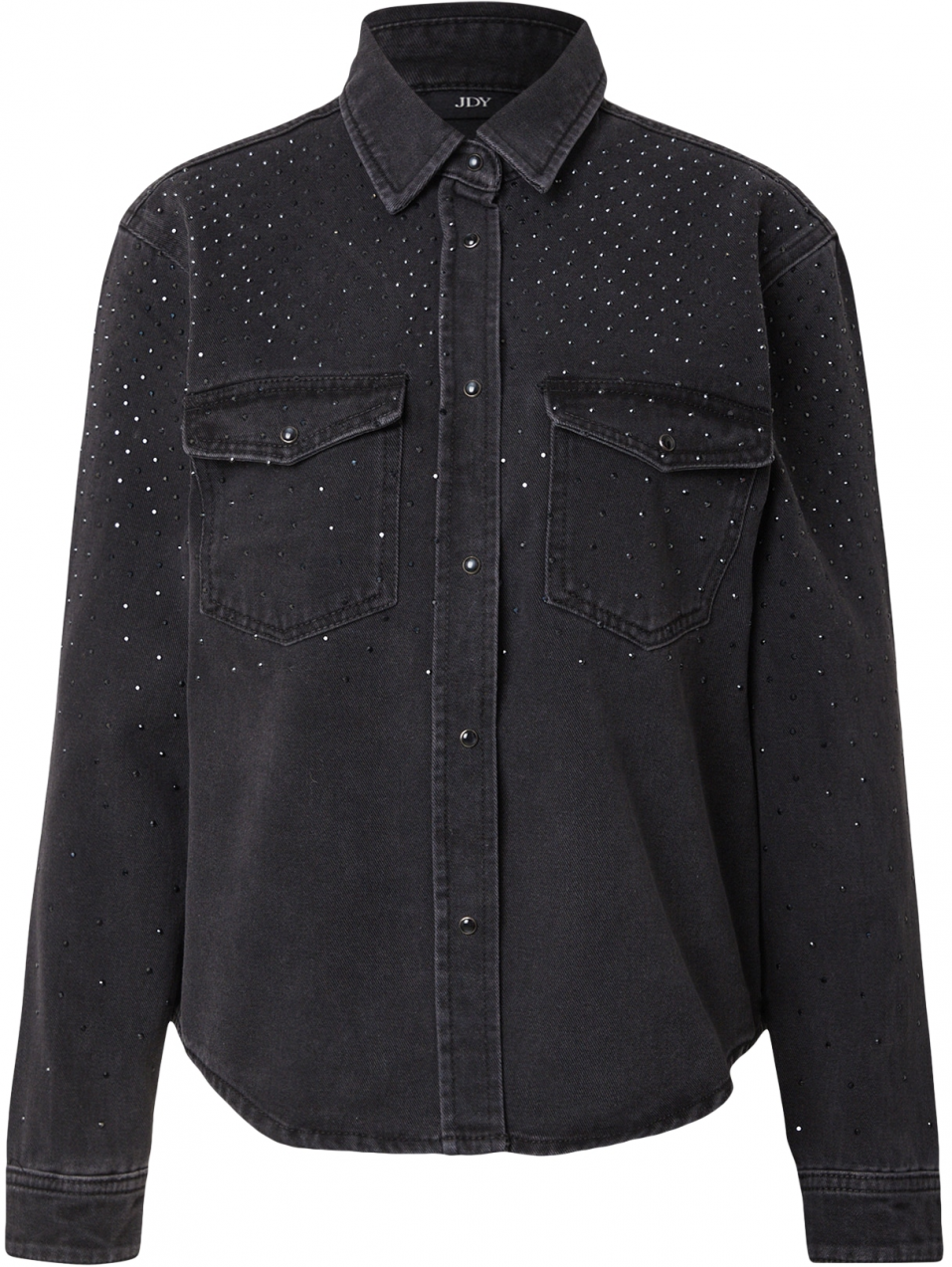 JDY Blúzka 'Stine'  čierny denim