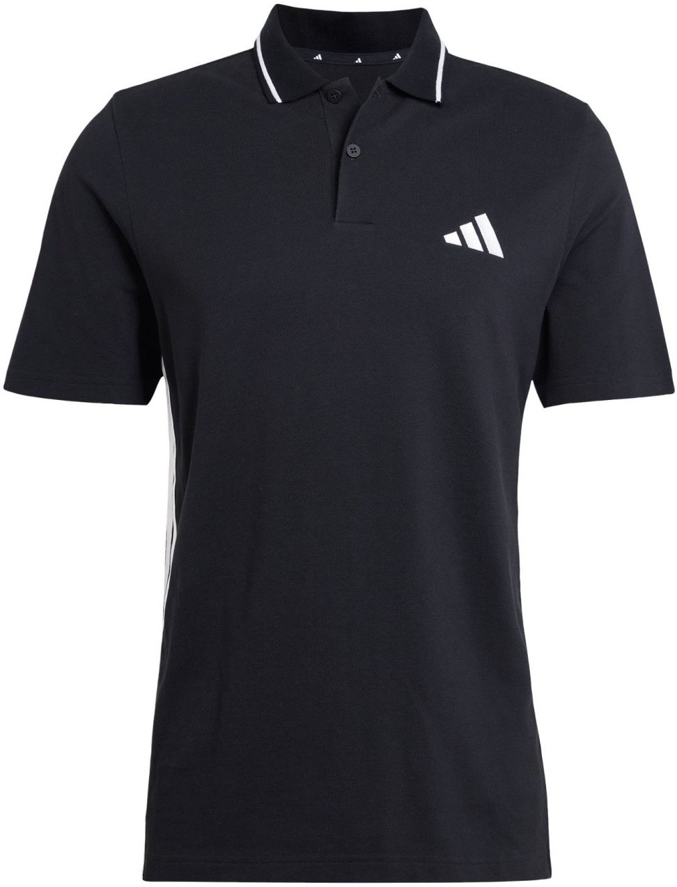 ADIDAS SPORTSWEAR Funkčné tričko 'Essentials'  čierna / biela