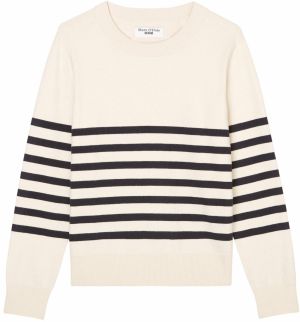 Marc O'Polo DENIM Sveter  nebielená / čierna