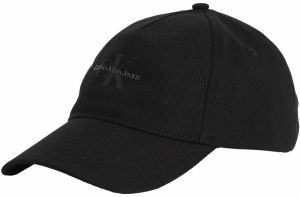 Calvin Klein Jeans Čiapka  čierna / strieborná