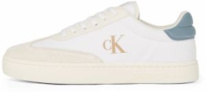 Calvin Klein Jeans Nízke tenisky 'CLASSIC'  béžová / dymovo modrá / biela / biela ako vlna