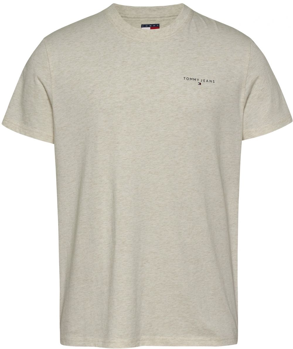 Tommy Jeans Tričko  béžová