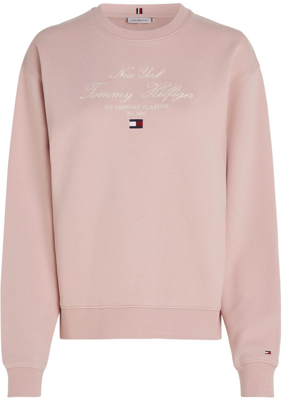 TOMMY HILFIGER Mikina  ružová
