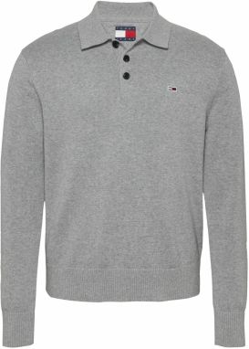 Tommy Jeans Sveter 'Essential'  sivá