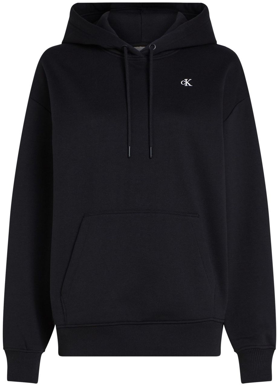 Calvin Klein Jeans Mikina  čierna / biela
