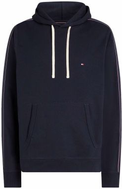 TOMMY HILFIGER Mikina  námornícka modrá / krvavo červená / šedobiela