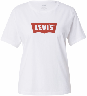 LEVI'S ® Tričko 'ICONIC'  červená / biela