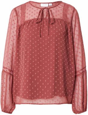 VILA Blúzka 'Viedee'  burgundská