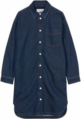 Marc O'Polo DENIM Košeľové šaty  tmavomodrá