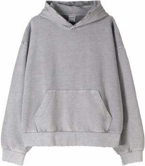Bershka Mikina  svetlosivá